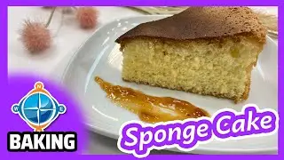 Sponge Cake | Recipe #053 | Easy Baking for Kids!