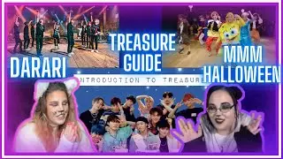 an introduction to treasure + 'DARARI (REMIX)' +  ‘음 (MMM)’ (HALLOWEEN ver.) | K-Cord Girls Reaction
