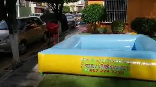 Alberca inflable 3x3 mts