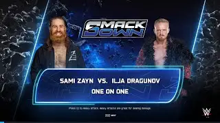 Сами Зейн против ИЛЬЯ Драгунова - WWE 2K25