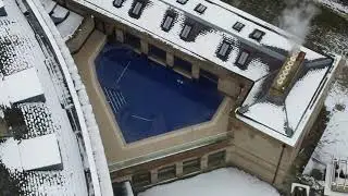 Buxton Crescent 5***** Hotel with Steaming hot outside pool (HD)