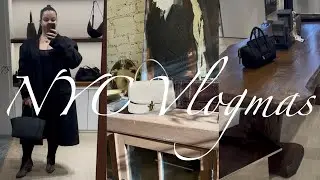 Vlogmas 2025 🎄 Bergdorf Goodman, Dover Street Market и распаковка экзотической сумки 🐍 Lela Sophia