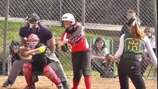 2 RBI Home Run vs Diamonds. Fastpitch Travel Softball Tournament, Temecula, CA. Emily Burrow