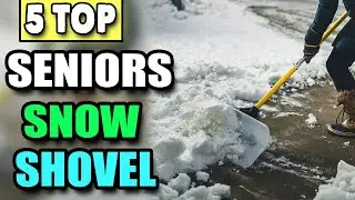 Best Snow Shovel for Seniors With Bad Back