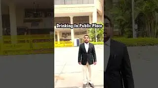 Drinking in public place in Delhi?#drinkinginpublicplaces #safety #challan  #carobar