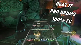 Clone Hero - Beat It by Michael Jackson - Pro Drums 100% FC
