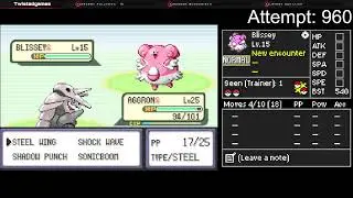 More Pain filled runs on +800 Kaizo Ironmon Runs In Pokemon Fire Red