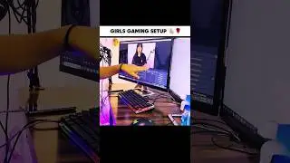 GIRLS GAMING SETUP 🫰🏼🌹 VS BOYS GAMING SETUP 😎🥷🏼 #girlsvsboy #1v1withgirl #idban #ffshorts #ffshorts