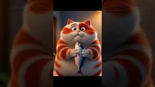 A Cat Gets Caught Stealing Fish for His Girlfriend. #cat #CatLovers