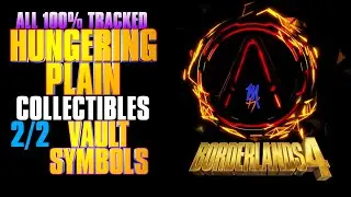 Borderlands 4 | Hungering Plain | All 100% Vault Symbols Locations (2/2 Tracked)