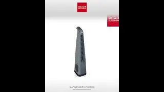 Symphony Surround Bladeless Tower Fan for Room & Office | High-Speed with Swivel Action & Simple ...
