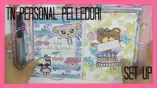 Traveler's Notebook Personal Pelledori Set up ft June Planner Society