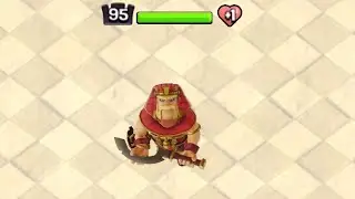 New Egypt Legendary Barbain King Skin (Clash of clans)