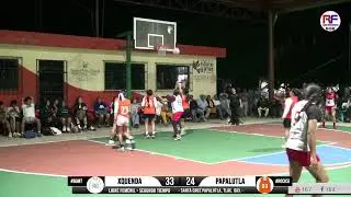 Desde Santa Cruz Papalutla, Tlacolula Oaxaca, Torneo de Basquetbol libre varonil y Femenil - 2025