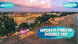 Melihat Keindahan Tempat Wisata Pantai Double Six di Seminyak Bali, Banyak Bean Bag untuk Bersantai