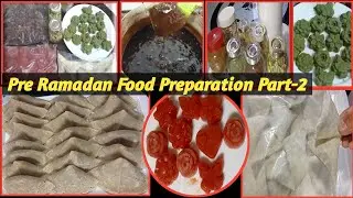 Ramadan Preparation 2023 | Low Budget Pre Ramadan Preparation | Ramadan Food Preparation Idea Part-2