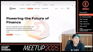 Faith, Trust, Proof of Work - Armeanio on the Social Layer of Decentralization | Ergo Meetup 2025