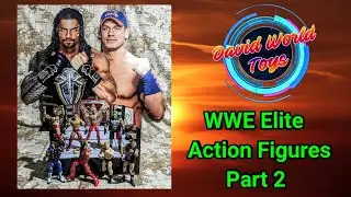 Mattel & there WWE Elite Action Figures Part 2 in Toy Showcase