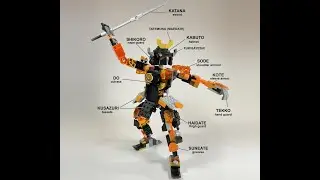 LEGO® 71806 Alternate Build - Cole's Earth Mech - Samurai Mech