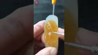 Beautiful bracelet jade stone carving | Jade carving