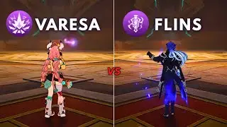 C0 FLINS vs VARESA!! Who is Strongest Electro DPS?? [ Genshin Impact ]