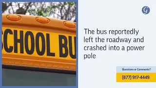 Child Injured in School Bus Crash on Colby Point Road in Nunda Township