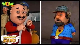 Dr Jhatka ka Mind Printer - Motu Patlu in Hindi - 3D Animation Cartoon for Kids -As seen on Nick
