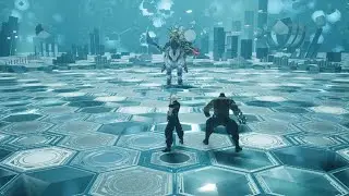 FINAL FANTASY VII REBIRTH Cloud&Barret vs Odin
