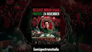Will You Be There? Imran Khan's 24 Nov Protest! #shorts #protest #releasekhan #imrankhan #pti #fyp