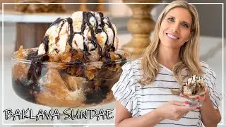 Nikki's Awesome Baklava Ice Cream Sundae | Sundae Idea Recipe