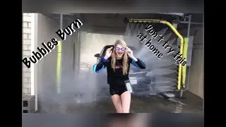 GOING THROUGH CAR WASH!! (WE'RE BACK)