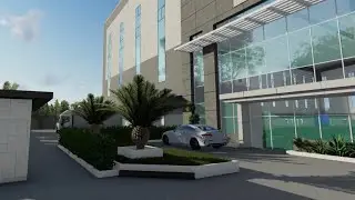 PEB Industrial Shed 3D Design | Factory Building Walkthrough