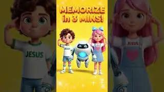 STOP Being Afraid!🛡️Psalm 56:3 Bible Memory Song for Kids (Cheer & Dance!) #kidsworship #biblesongs