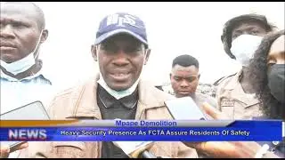 Mpape Demolition: Heavy Security Presence as FCTA Assures Residents of Safety