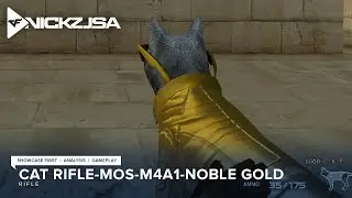 Винтовка Cat Rifle-MOS-M4A1-Noble Gold | CROSSFIRE Китай
