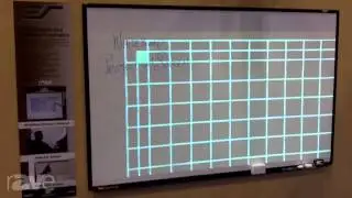 InfoComm 2013: Elite Screens Dry-Erase White Board Projection Screen