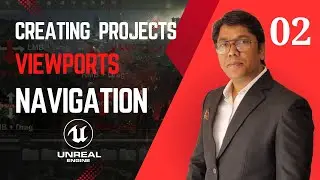 Unreal Engine 5 Interface Explained in Hindi  Project Creation, Navigation & Viewport Guide