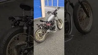 Knobby tires should be next... #kawasaki #youtubeshorts #scrambler #bobber