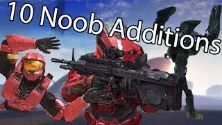 10 САМЫХ НУБЛИКОВЫХ ДОПОЛНЕНИЙ К HALO! Список лучших 10 игр Halo