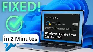 How To Fix Windows Update Error Code 0x800705b4 On Windows 11 ( Step by Step )