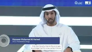 ADIPEC 2022 Thought Leadership &ndash; Mansoor Mohamed Al Hamed, CEO, Mubadala Energy