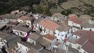 Rosetto Capo Spulico ,Kalabrien,   Italien.  HD Drone Video.Part 1