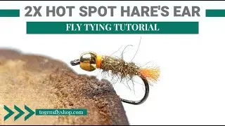 2x Hot Spot Hare's Ear - Fly Tying Tutorial