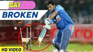 Top 11 bat broken deliveries in Cricket