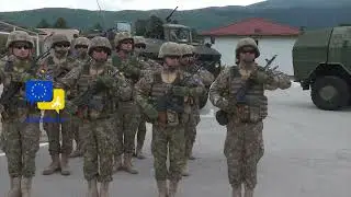Emotional Military Salute to Ant&oacute;nio Costa in Bosnia | EUFOR Troops Honor EU Commitment