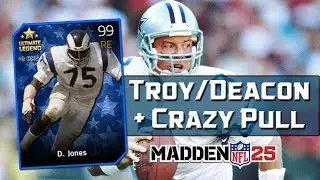 MUT 25 Ultimate Legends & Insane Pull! | Madden 25 Ultimate Team Troy Aikman & Deacon Jones