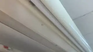 Instant-Start Fluorescent Lights at Grocery Store