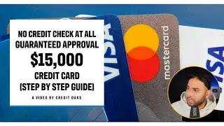 $15000 Credit Limit | No Credit Check Credit Card | GUARANTEED APPROVAL | Apply Now! Credit Oaks