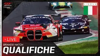 IN DIRETTA | Qualifiche | Brands Hatch | GT World Challenge Europe powered by AWS 2025 (Italiano)
