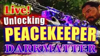Black Ops 3 New DLC Weapon PEACEKEEPER Unlocking DarkMatter Camo LIVE